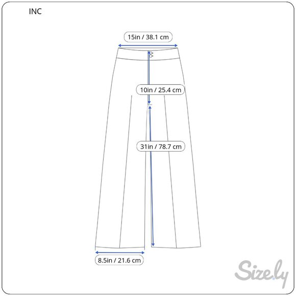 INC Black Button Fly Slit Front Black Jeans Womens Size 30 waist 30x31 - Picture 4 of 6